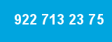 922 713 23 75